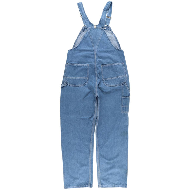 90'S Key denim overalls, made in Mexico, men's size W39, vintage cotton blue type Vintage Second Hand