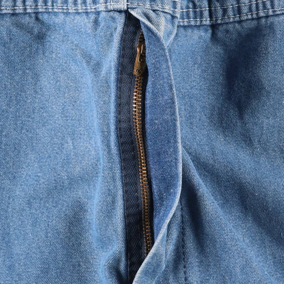 90'S Key denim overalls, made in Mexico, men's size W39, vintage cotton blue type Vintage Second Hand