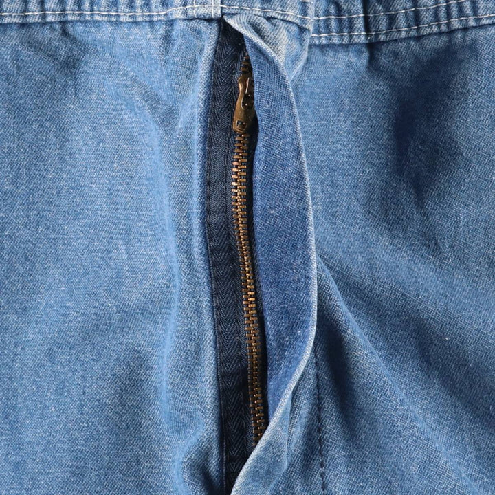 90'S Key denim overalls, made in Mexico, men's size W39, vintage cotton blue type Vintage Second Hand