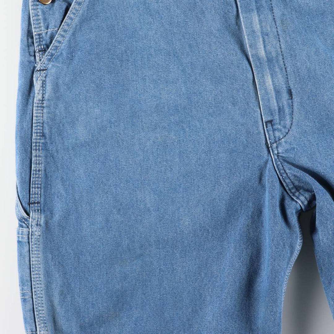 90'S Key denim overalls, made in Mexico, men's size W39, vintage cotton blue type Vintage Second Hand