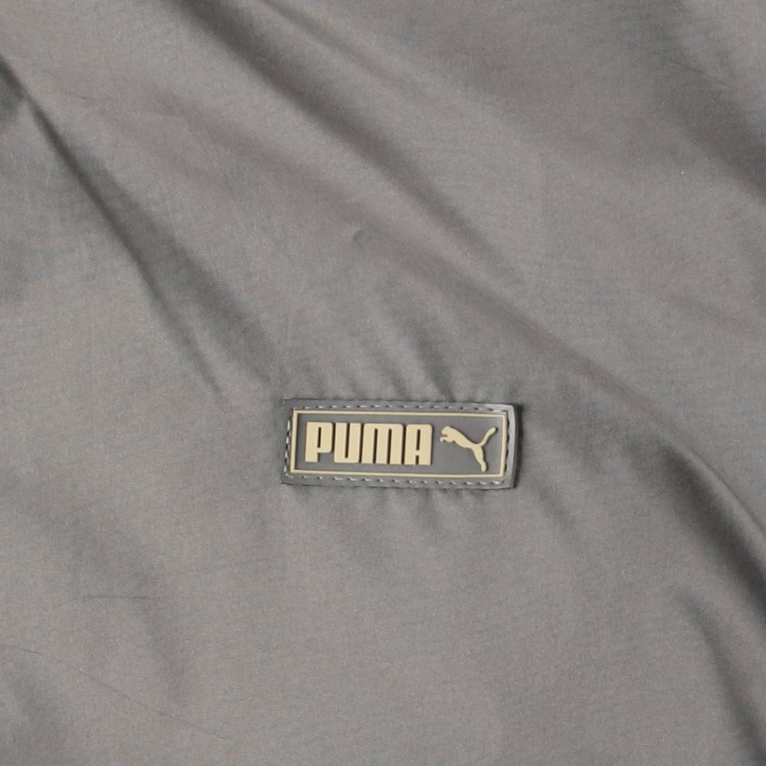 PUMA nylon jacket, men's size M unclear gray type Vintage Second Hand