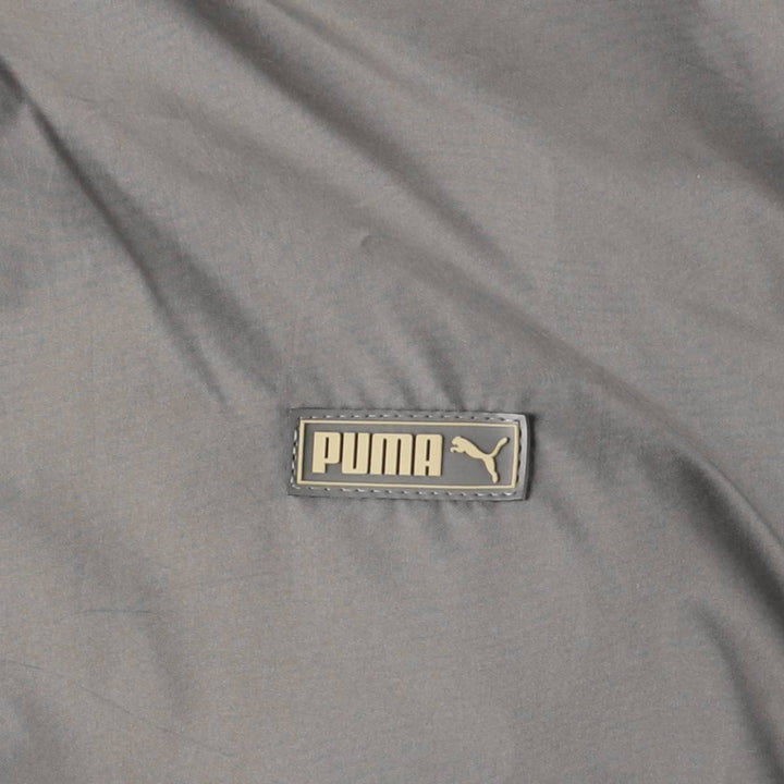 PUMA nylon jacket, men's size M unclear gray type Vintage Second Hand