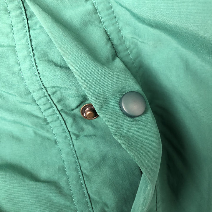 Vintage 90s-00'S Lands' End Hooded Half-Zip Nylon Pullover, Men's XL Nylon green type Vintage Second Hand