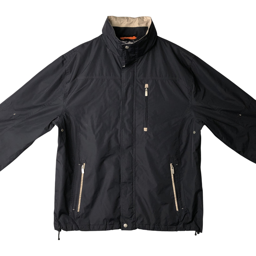 Dockers Windbreaker Men's Size L polyester navy blue type Vintage Second Hand