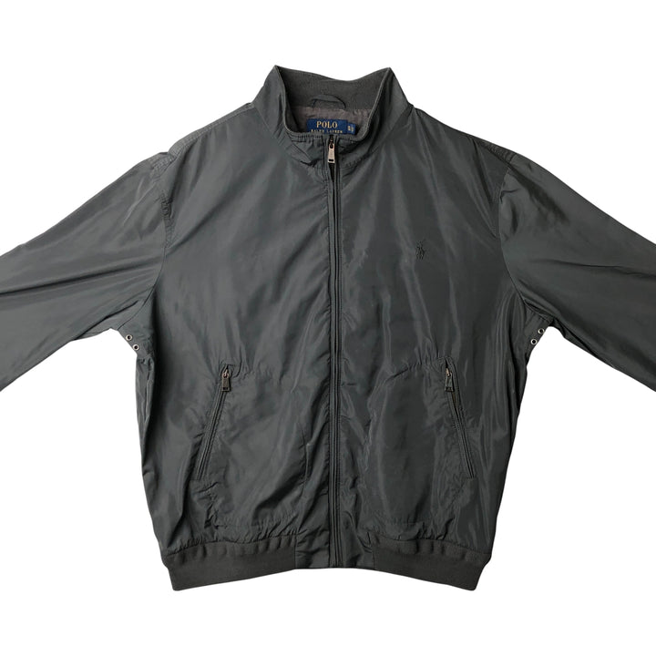Ralph Lauren POLO RALPH LAUREN windbreaker, men's size XL polyester gray type Vintage Second Hand