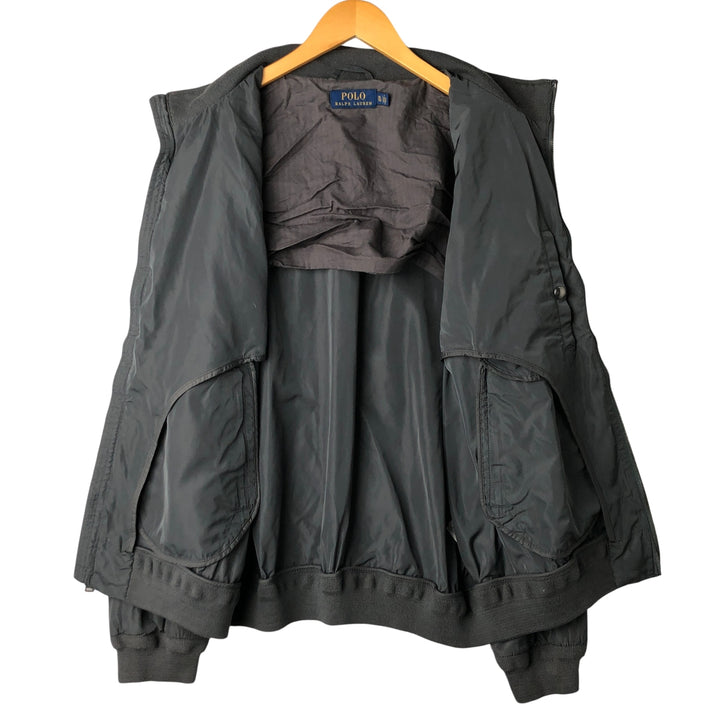 Ralph Lauren POLO RALPH LAUREN windbreaker, men's size XL polyester gray type Vintage Second Hand