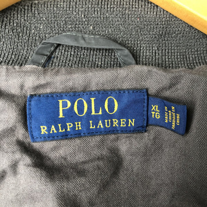 Ralph Lauren POLO RALPH LAUREN windbreaker, men's size XL polyester gray type Vintage Second Hand
