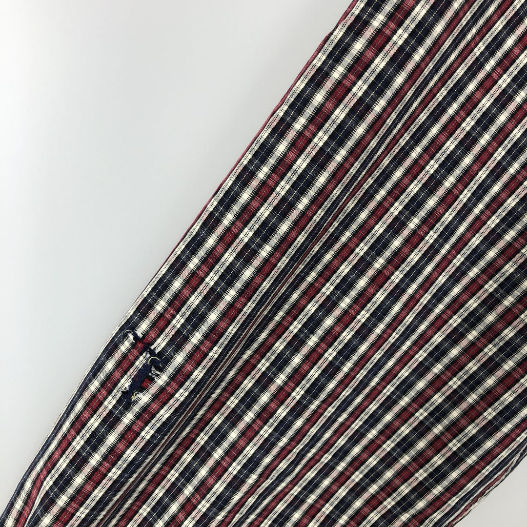 Ralph Lauren MARLOWE Long Sleeve Button-Down Check Shirt, Men's XL cotton white type Vintage Second Hand