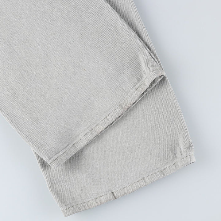 Vibrant Flare Cut Denim Cargo Pants, Women's Size M (W26) cotton gray type Vintage Second Hand