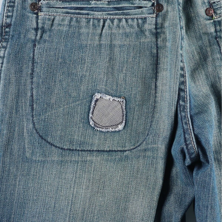 exxe Patchwork Straight Denim Pants, Women's Size L (W29) cotton blue type Vintage Second Hand