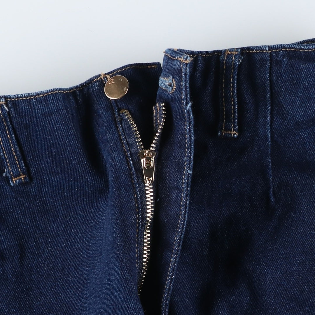 Alex Flare Cut Denim Pants, Women's Size M (W26) cotton blue type Vintage Second Hand
