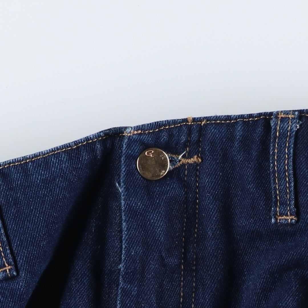 Alex Flare Cut Denim Pants, Women's Size M (W26) cotton blue type Vintage Second Hand