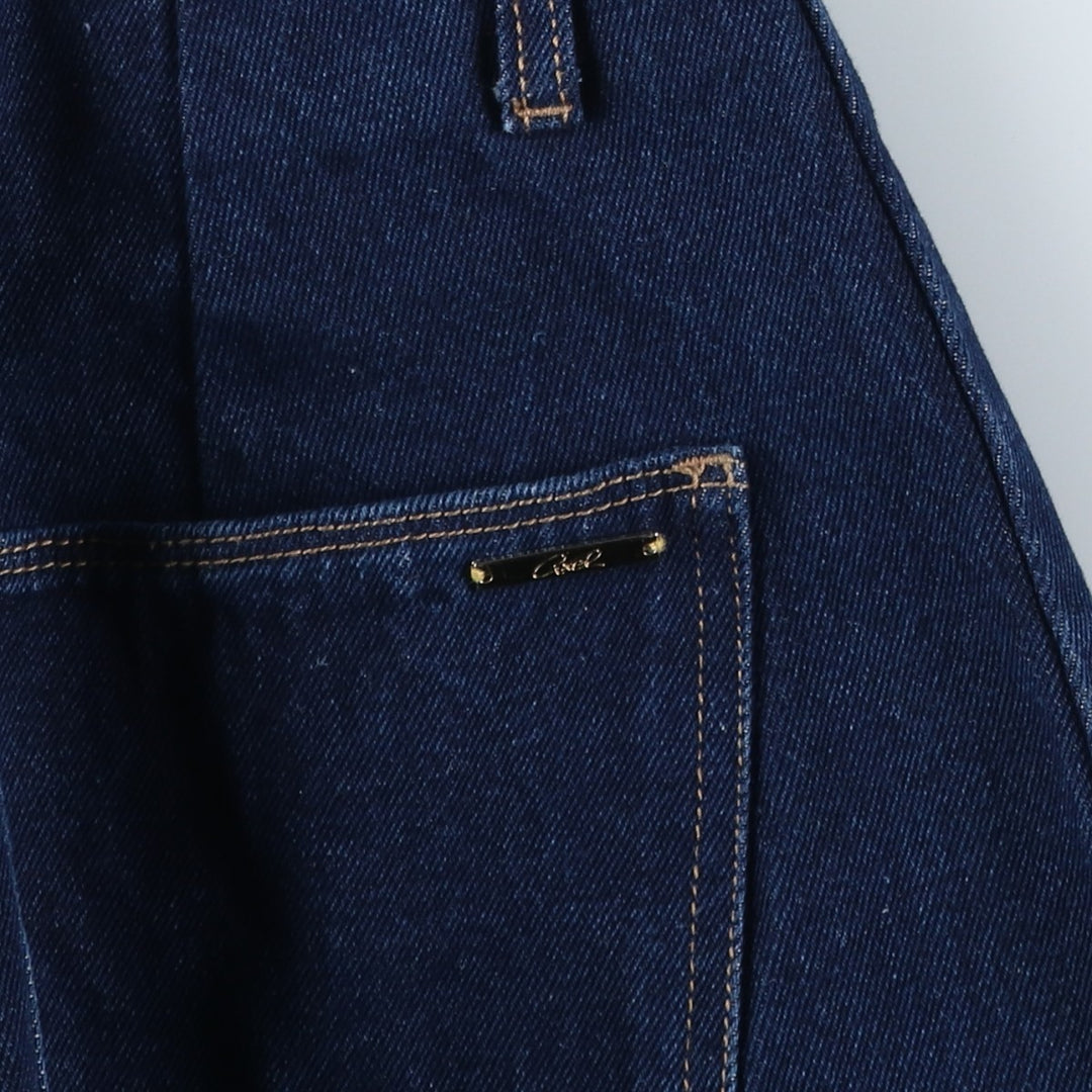 Alex Flare Cut Denim Pants, Women's Size M (W26) cotton blue type Vintage Second Hand