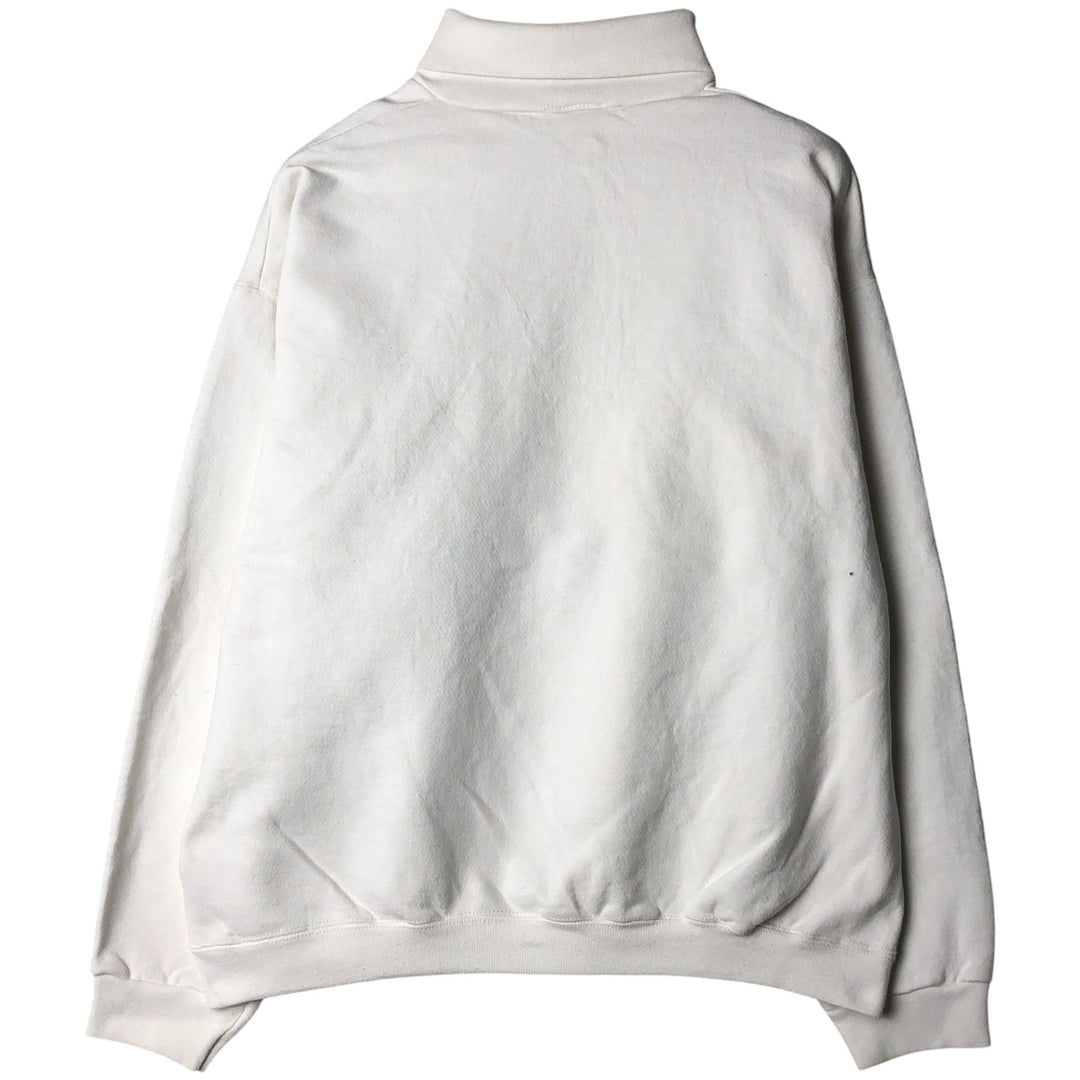 Vintage 90'S Looney Tunes Turtleneck Sweatshirt, Made in USA, Men's Size L cotton white type Vintage Second Hand