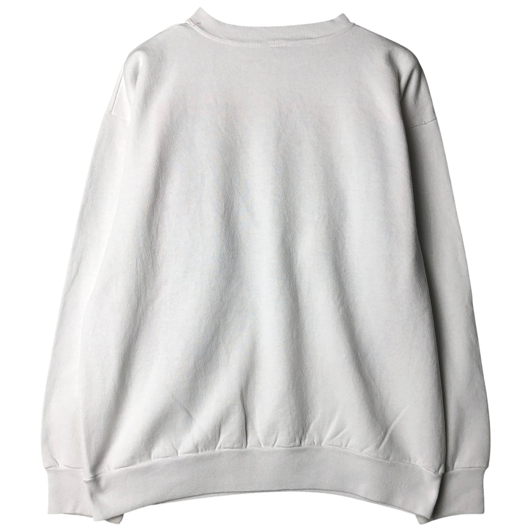 90'S Looney Tunes Bugs Bunny character sweatshirt, men's size L, vintage unclear white type Vintage Second Hand