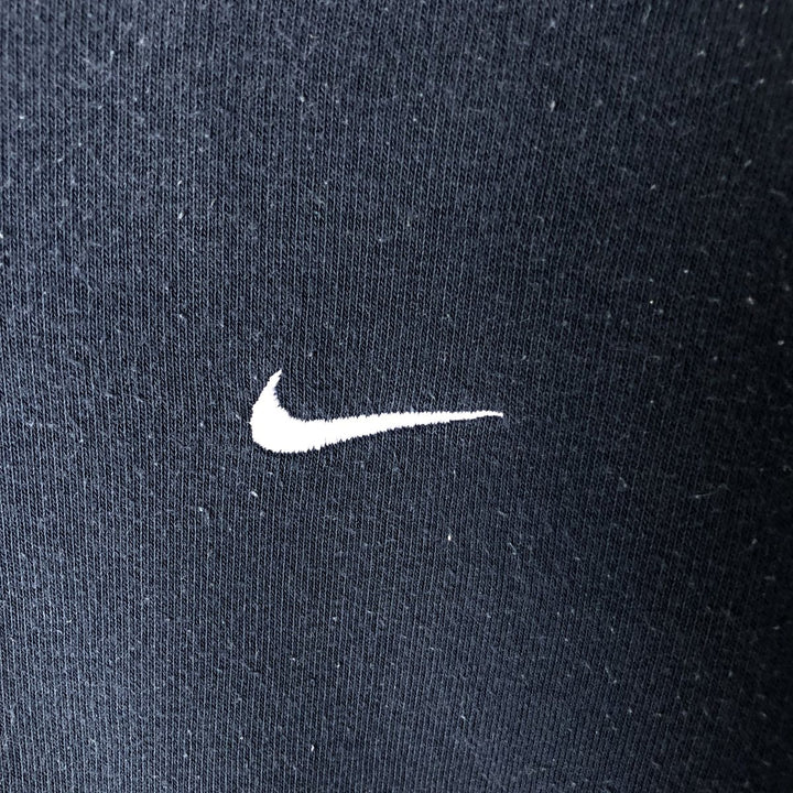 2000'S Nike Half-Zip Hoodie, Men's XL cotton navy blue type Vintage Second Hand