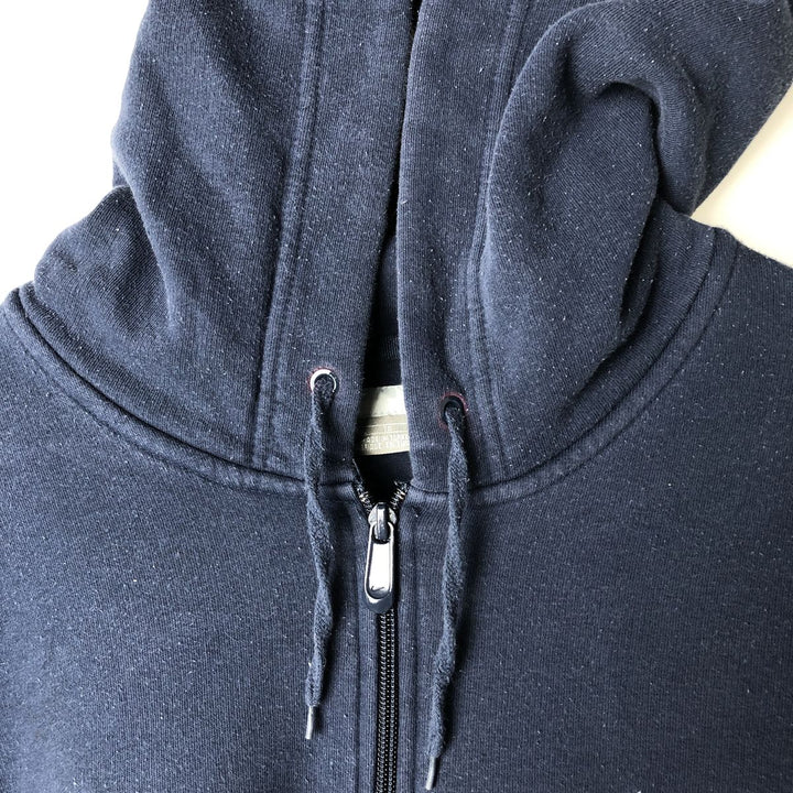 2000'S Nike Half-Zip Hoodie, Men's XL cotton navy blue type Vintage Second Hand
