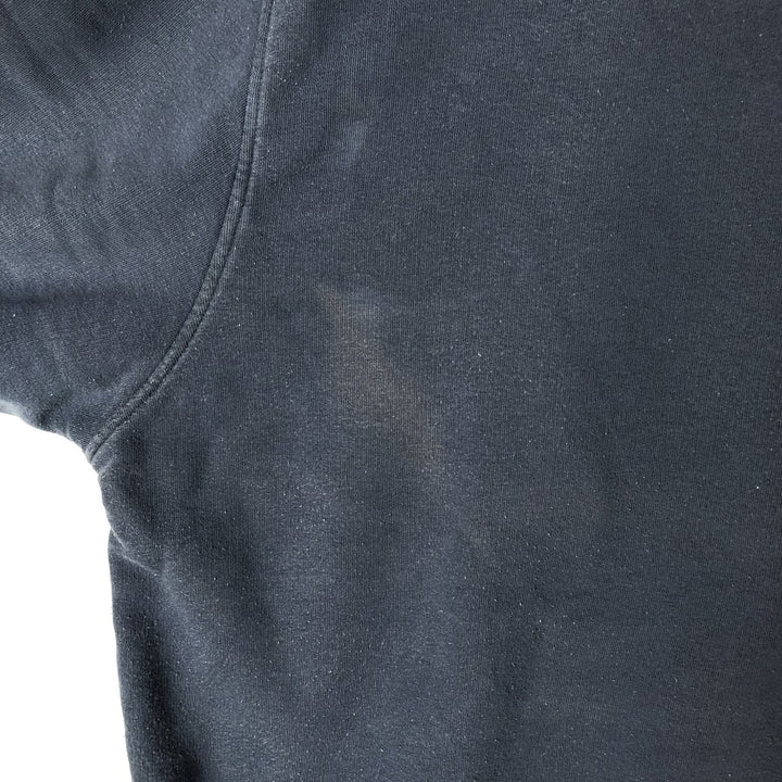 2000'S Nike Half-Zip Hoodie, Men's XL cotton navy blue type Vintage Second Hand