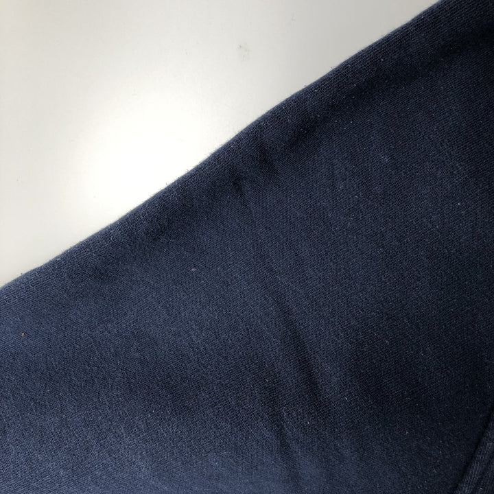 2000'S Nike Half-Zip Hoodie, Men's XL cotton navy blue type Vintage Second Hand