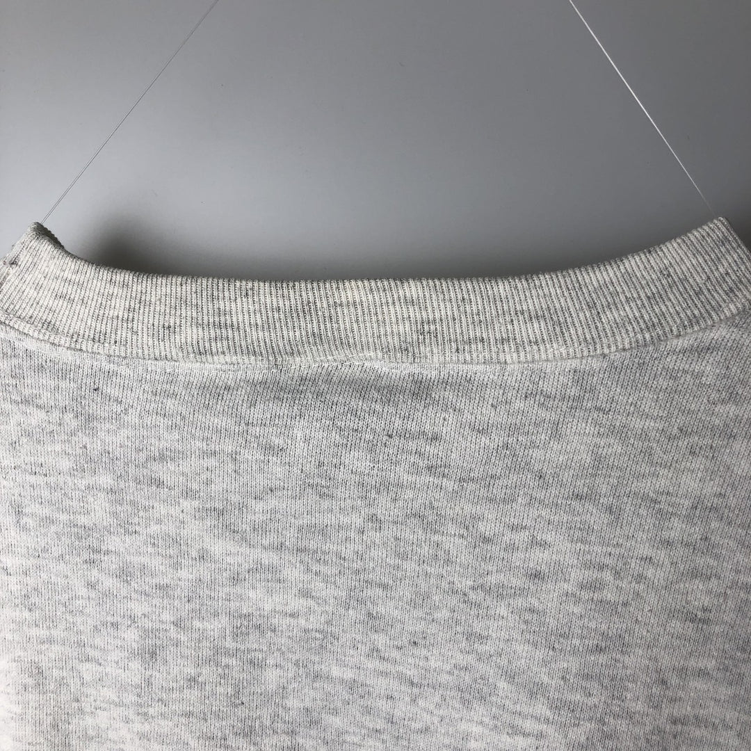 Vintage 1980'S LOGOTEL Far Side Christmas Pattern Character Sweatshirt, Made in USA, Men's XL polyester gray type Vintage Second Hand