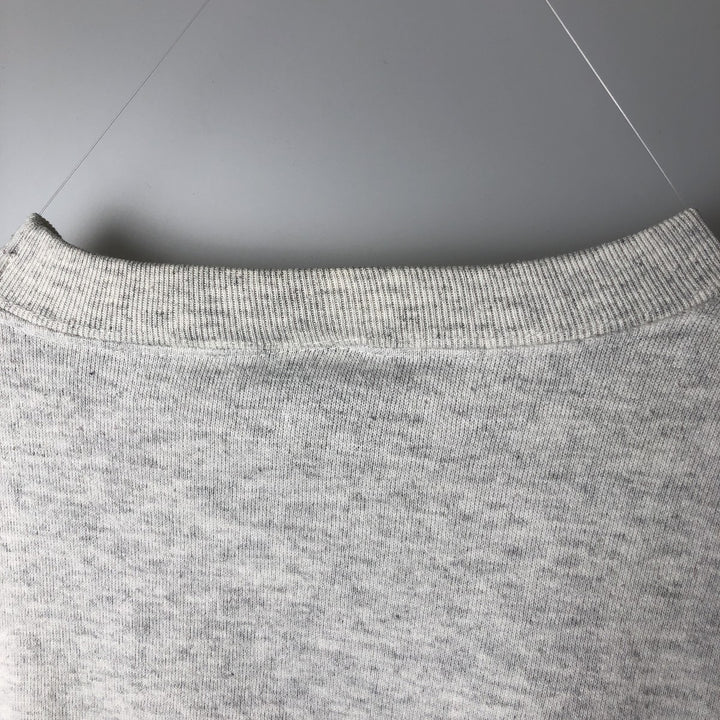 Vintage 1980'S LOGOTEL Far Side Christmas Pattern Character Sweatshirt, Made in USA, Men's XL polyester gray type Vintage Second Hand