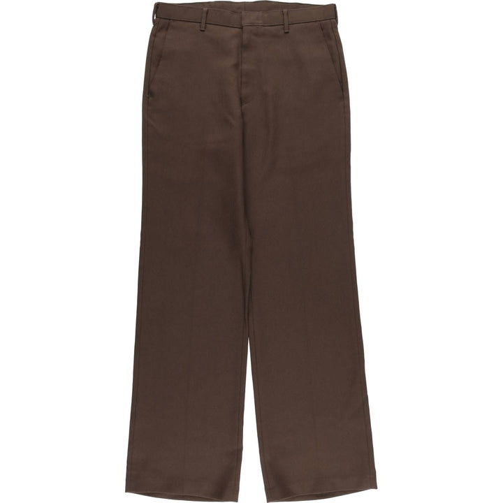 Vintage Levi's Action Slacks Sta-Press flared pants from the 1980s, men's size W31. unclear brown type Vintage Second Hand