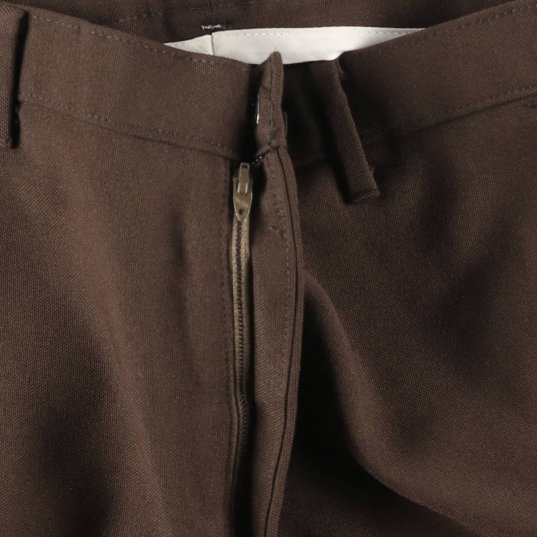 Vintage Levi's Action Slacks Sta-Press flared pants from the 1980s, men's size W31. unclear brown type Vintage Second Hand