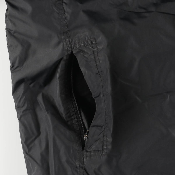 Vintage 90'S Adidas padded puffer jacket, size L, men's Nylon black type Vintage Second Hand