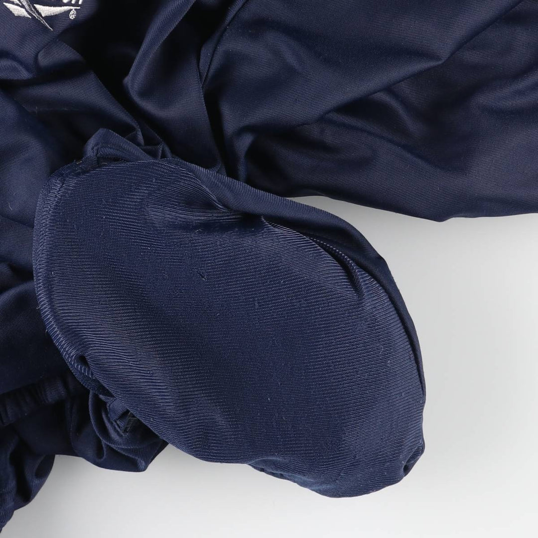 90'S Reebok Jersey Track Jacket, Men's Size Small, Vintage polyester navy blue type Vintage Second Hand