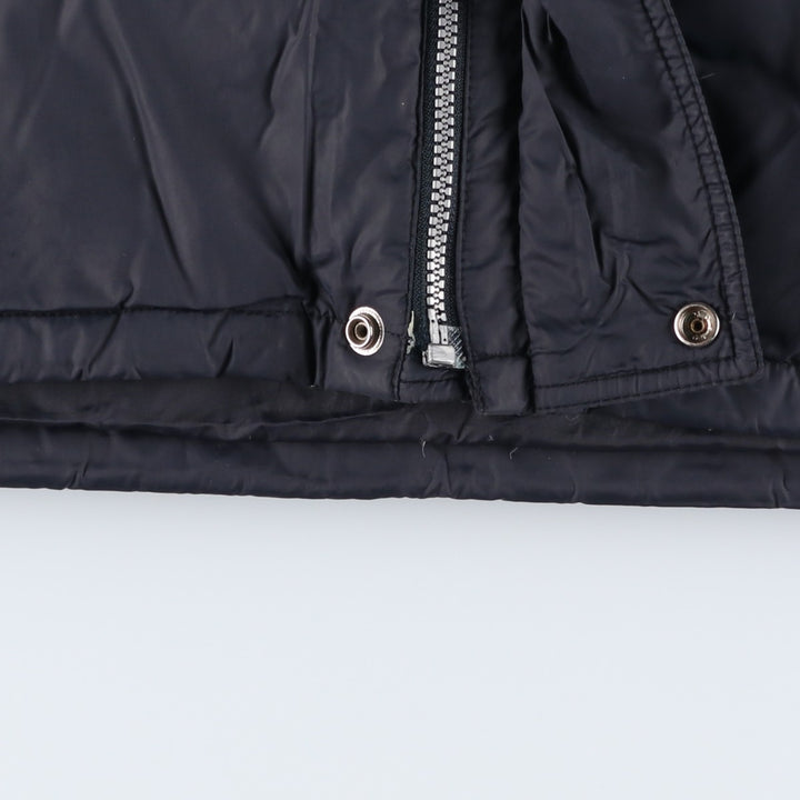 Vintage 90'S Kappa down parka, men's size XL Nylon black type Vintage Second Hand