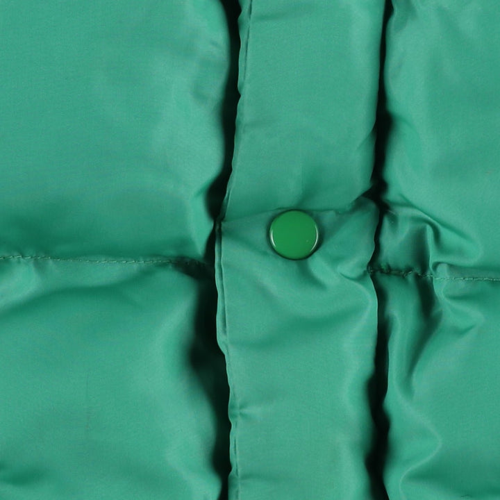 Montgomery Ward Vintage Men's Down Jacket, Size L Nylon green type Vintage Second Hand