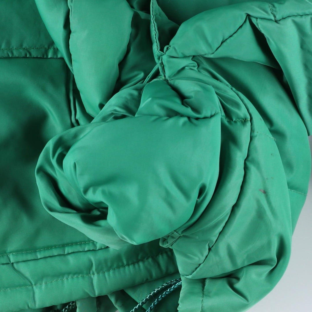 Montgomery Ward Vintage Men's Down Jacket, Size L Nylon green type Vintage Second Hand