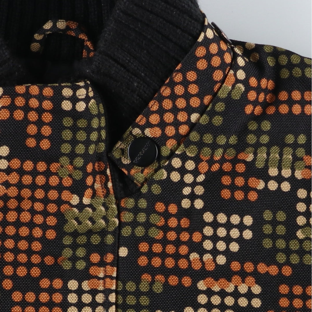 Carhartt All-Over Dot Pattern Padded Work Blouson, Men's Size Small Nylon black type Vintage Second Hand