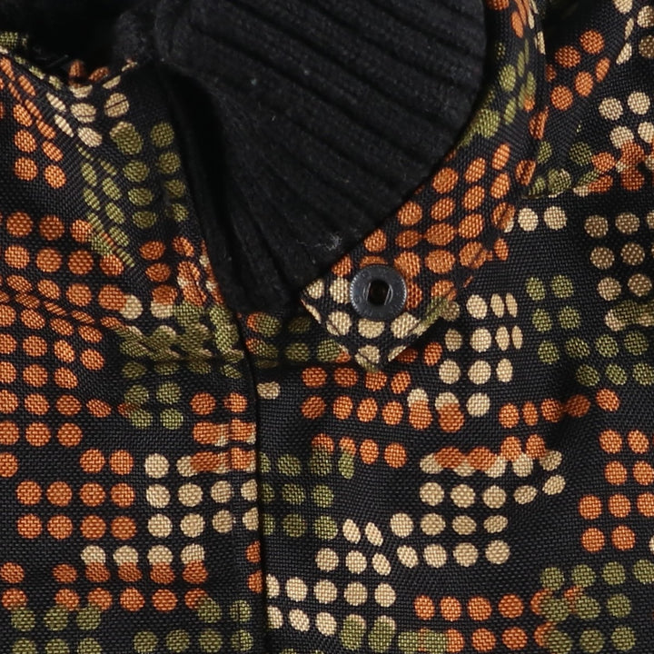 Carhartt All-Over Dot Pattern Padded Work Blouson, Men's Size Small Nylon black type Vintage Second Hand