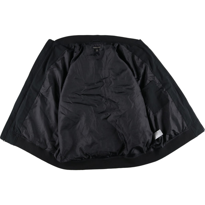 2000'S Banana Republic padded puffer jacket, men's size XL polyester black type Vintage Second Hand