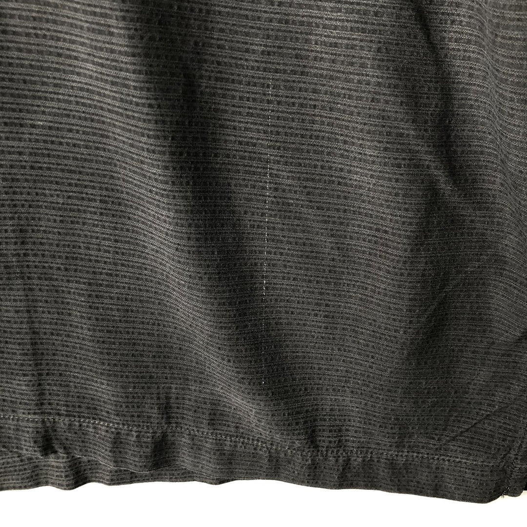 Tommy Bahama short sleeve open collar silk shirt, box shirt, men's size L silk black type Vintage Second Hand