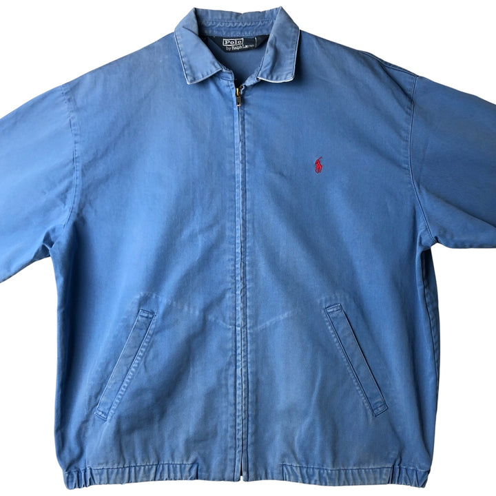 Ralph Lauren POLO by Ralph Lauren Swing Top Sports Jacket Men's M cotton blue type Vintage Second Hand