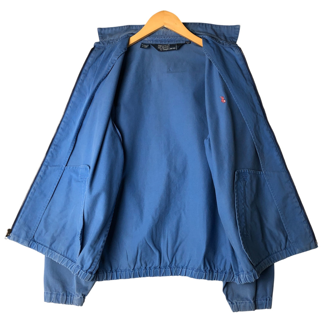 Ralph Lauren POLO by Ralph Lauren Swing Top Sports Jacket Men's M cotton blue type Vintage Second Hand