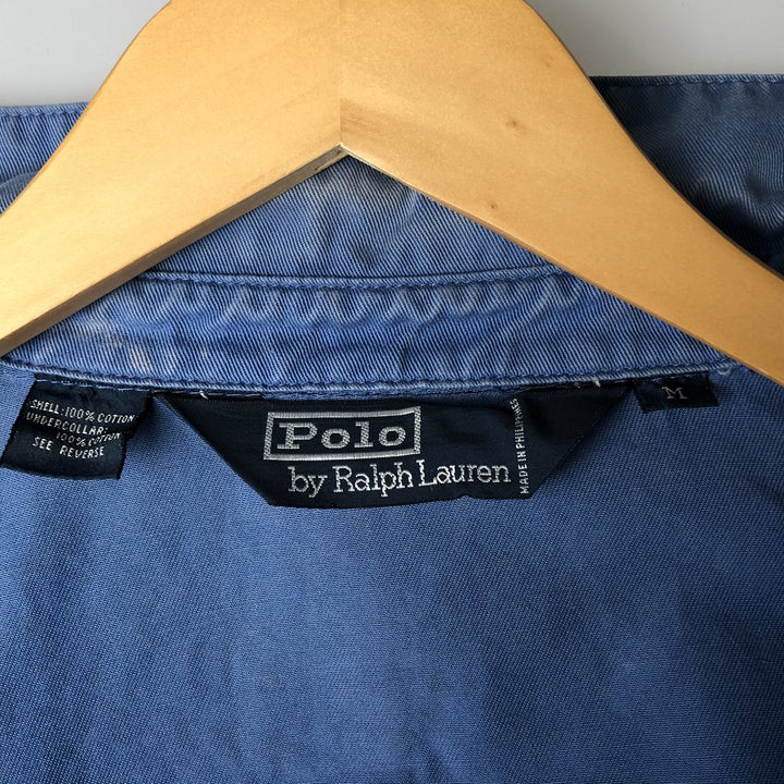 Ralph Lauren POLO by Ralph Lauren Swing Top Sports Jacket Men's M cotton blue type Vintage Second Hand