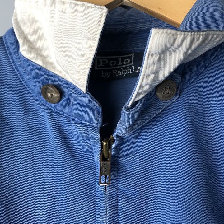 Ralph Lauren POLO by Ralph Lauren Swing Top Sports Jacket Men's M cotton blue type Vintage Second Hand