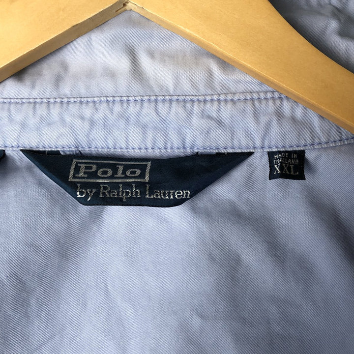 Ralph Lauren POLO by Ralph Lauren Swing Top Sports Jacket Men's XXL cotton Blue type light blue Vintage Second Hand