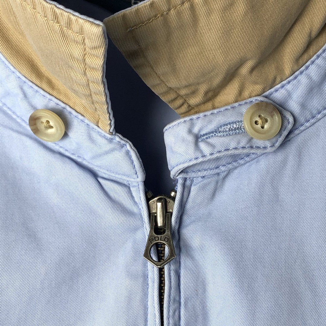 Ralph Lauren POLO by Ralph Lauren Swing Top Sports Jacket Men's XXL cotton Blue type light blue Vintage Second Hand