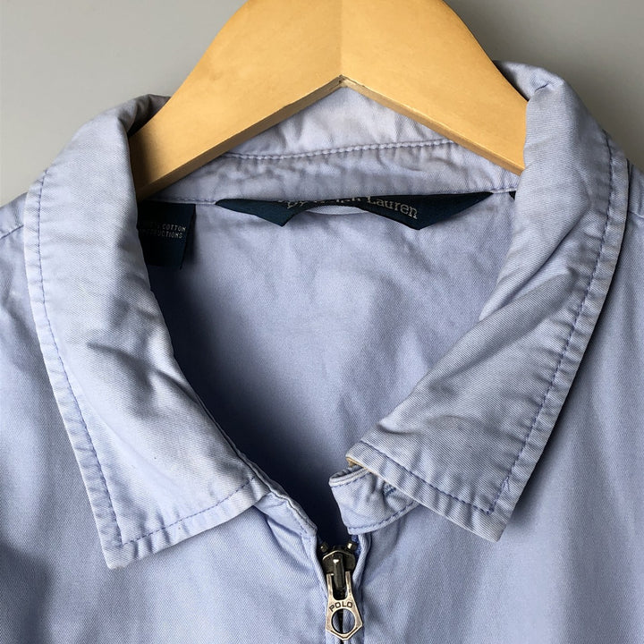 Ralph Lauren POLO by Ralph Lauren Swing Top Sports Jacket Men's XXL cotton Blue type light blue Vintage Second Hand