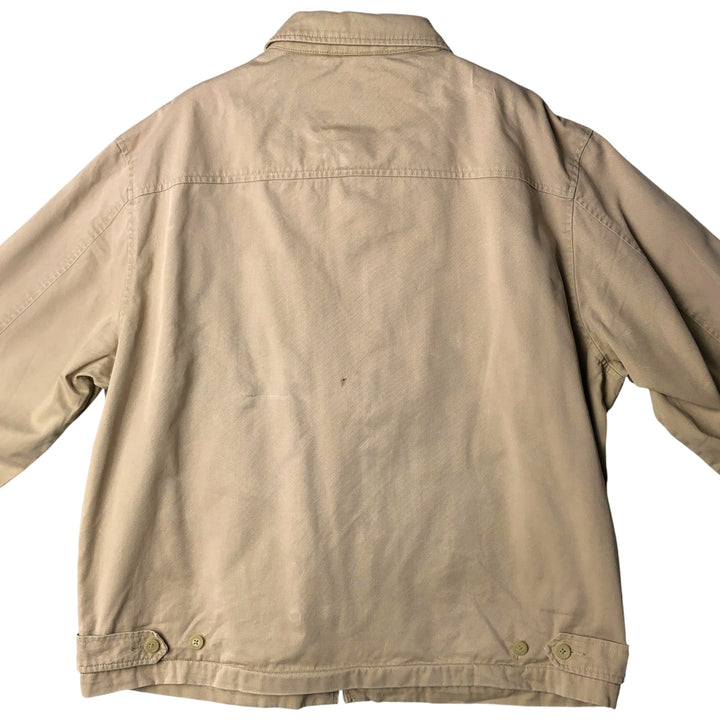 Ralph Lauren POLO by Ralph Lauren Swing Top Sports Jacket Men's L size cotton Beige type Vintage Second Hand
