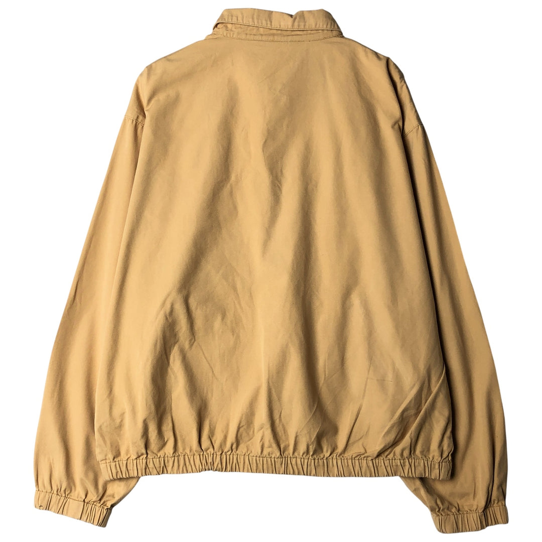 Ralph Lauren POLO by Ralph Lauren Swing Top Sports Jacket Men's L size cotton ocher yellow type Vintage Second Hand