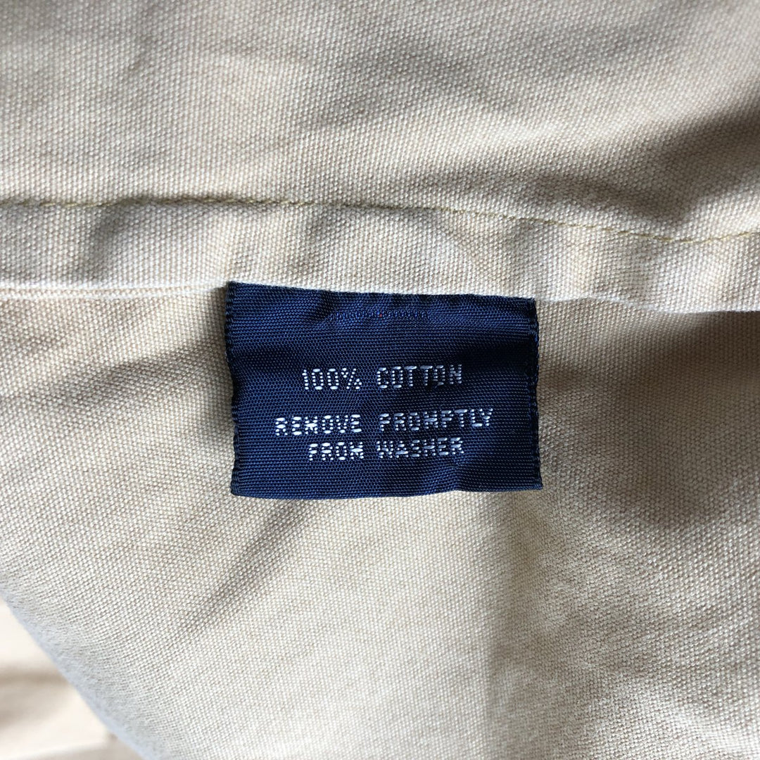 Ralph Lauren POLO by Ralph Lauren Swing Top Sports Jacket Men's L size cotton ocher yellow type Vintage Second Hand