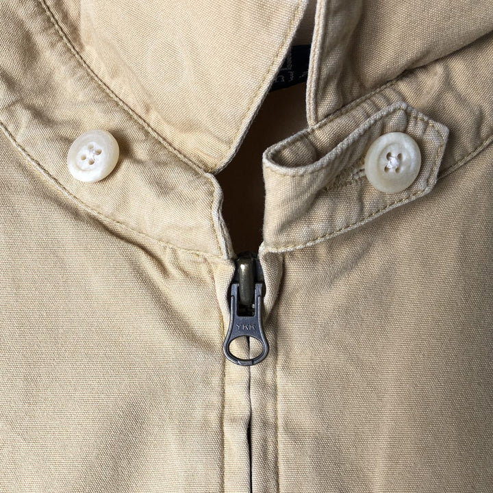 Ralph Lauren POLO by Ralph Lauren Swing Top Sports Jacket Men's L size cotton ocher yellow type Vintage Second Hand
