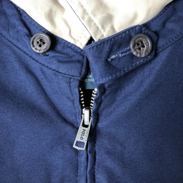 Ralph Lauren POLO by Ralph Lauren Swing Top Sports Jacket Men's L size polyester navy blue type Vintage Second Hand
