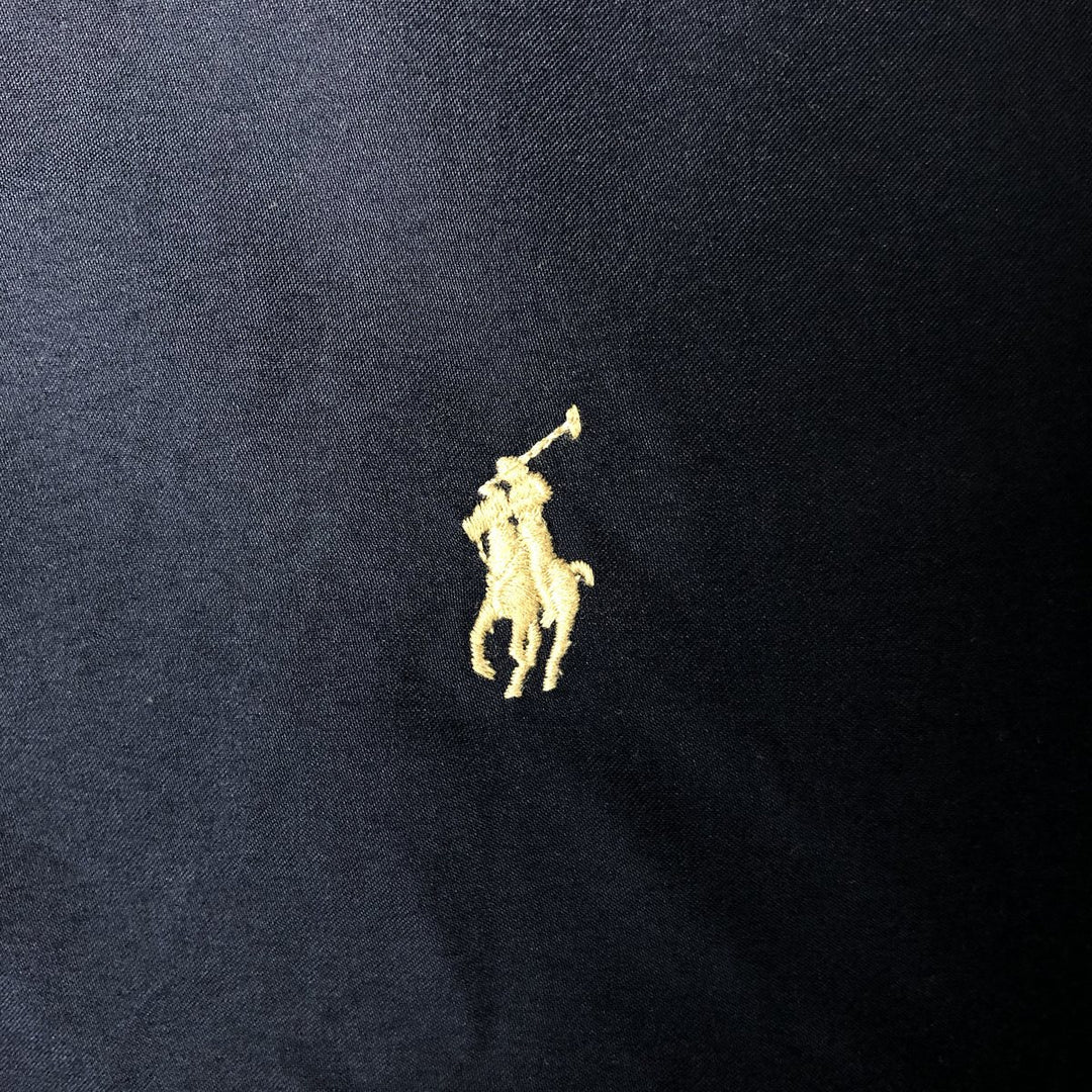 Ralph Lauren POLO by Ralph Lauren Swing Top Sports Jacket Men's L size polyester navy blue type Vintage Second Hand