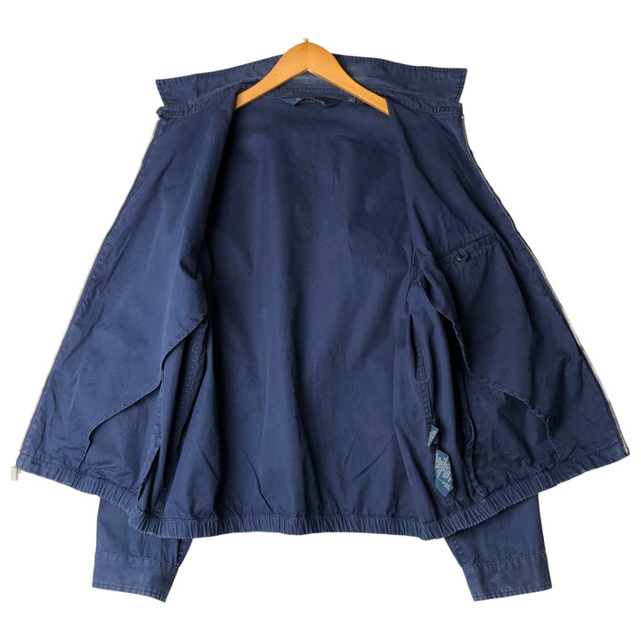 Ralph Lauren POLO by Ralph Lauren Swing Top Sports Jacket Men's L size cotton navy blue type Vintage Second Hand